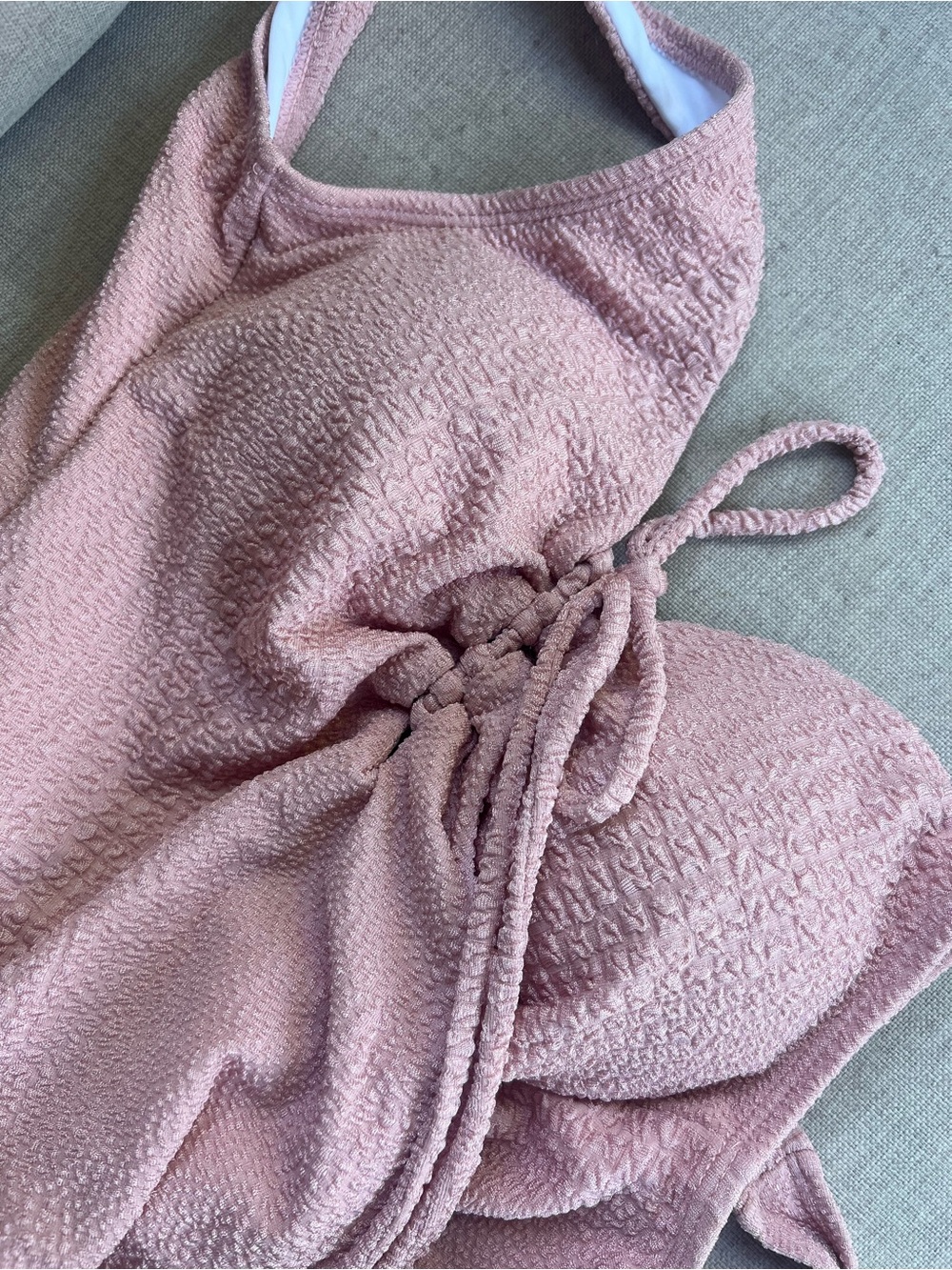 Cupshe Swim - Sweet Love Solid One Piece Swimsuit